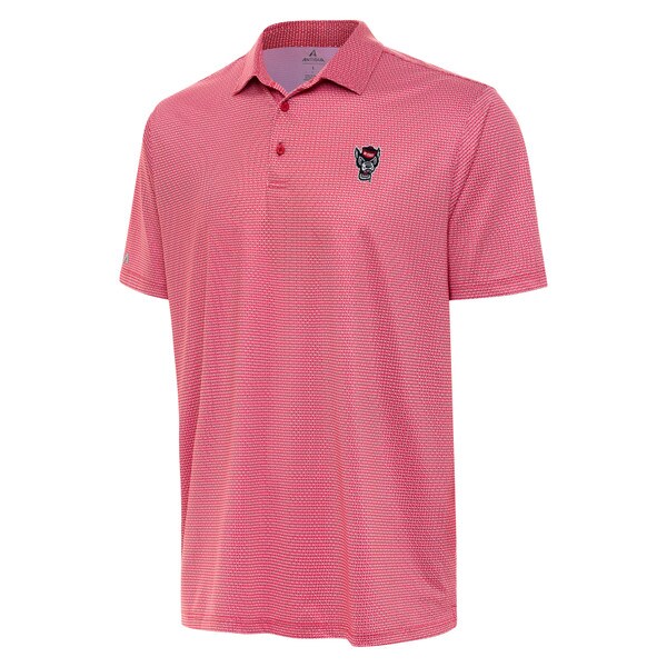 Dark Red Men's Rings Polo - Wolfhea